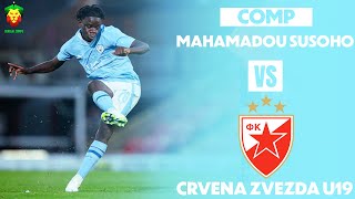 Mahamadou Susoho vs Crvena Zvezda U19  Binational Scouting [upl. by Relyhs]