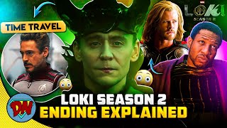 Loki Season 2 Ending Explained in Hindi  DesiNerd [upl. by Nadiya]