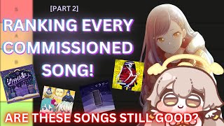 Ranking MORE Project SEKAI Commissioned Songs  Part 2 [upl. by Gall729]