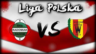 Liga Polska Radomiak vs Korona Kielce 20092024 godzina 1800 [upl. by Anihs]