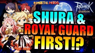 ROYAL GUARD amp SHURA COMES BEFORE DORAM  RAGNAROK ORIGIN [upl. by Efren]