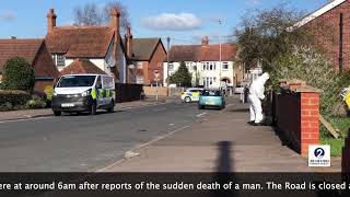 Police investigating unexplained death on Wyatt Road Kempston [upl. by Emmaline]