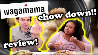 What to eat at Wagamama  Wagamama Review  Wagamama Takeaway  Wags [upl. by Ailimac]