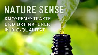 Nature Sense  Knospenextrakte und Urtinkturen in BioQualität nach Themen zusammengestellt [upl. by Seluj953]