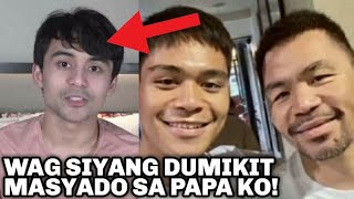 Jimuel Pacquiao TUTOL sa PAGIGING CLOSE ni Eman sa AMANG si Manny Pacquiao NAGSESELOS si JIMUEL [upl. by Akel605]