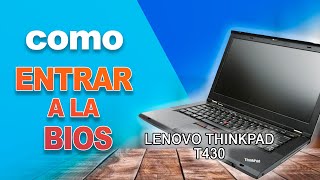 Como Entrar a la BIOS Lenovo ThinkPad Windows 10✅ bios lenovo [upl. by Lander]