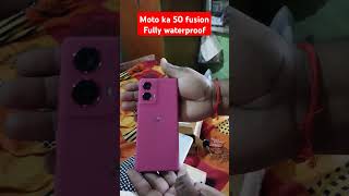 motorola ka moto 50 fusion phone IP 68 RATING FULLY WATERPROOF handset [upl. by Haines]