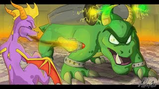 Spyro 2 Riptos Rage  Vs Gulp Duckstation 4K PGXP [upl. by Anivahs]