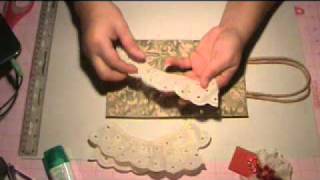 Customized Handmade Gift Bags Tutorial [upl. by Gilburt]