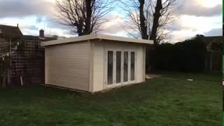 Palmako Lea 1 Supplied and Installed by Cabins Unlimited [upl. by Ramburt821]