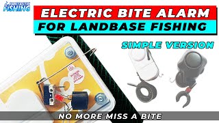 Fishing DIY  How To Make Your Own An Electric Fish Bite Alarm For No More Miss Bites [upl. by Stanton]