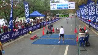 Marathon Collapse at Finish Line as His Body Shuts Down [upl. by Anitak58]