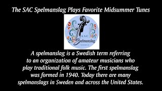 The SAC Spelmanslag Plays Favorite Midsummer Tunes [upl. by Annig]