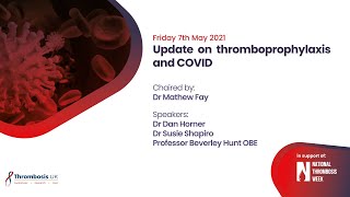 Update on thromboprophylaxis and COVID [upl. by Min404]