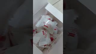 Unboxing Raffaello chocolate 👌👌ytshorts plzsubscribe [upl. by Sallyann]