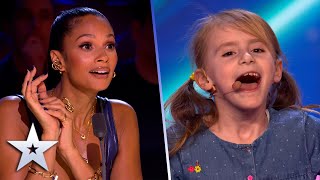 8yearold Jessicas AMAZING ANIMAL IMPRESSIONS  Auditions  BGT 2022 [upl. by Salbu252]