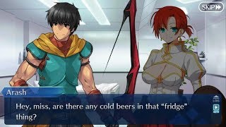 FGO NA  Valentines Return Gift Arash wVoice Sync [upl. by Adaurd]