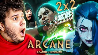 Arcane Season 2 Episode 2 REACTION  Jinx amp The Undercity in SHAMBLES [upl. by Aydne]