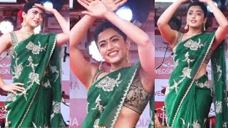 Rashmika Mandanna Dance Performance  Rashmika Mandanna Crazy Dance  Rashmika Mandanna Videos [upl. by Elinad]