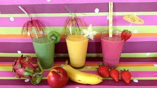 NEJCHUTNÄšJĹ ĂŤ A NEJZDRAVÄšJĹ ĂŤ SMOOTHIE RECEPT 3 SMOOTHIE RECEPTY VELICE ZDRAVĂ‰ [upl. by Itsym]