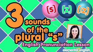 3 Sounds of the Plural quotsquot in English s z or ɪz [upl. by Ludwig]