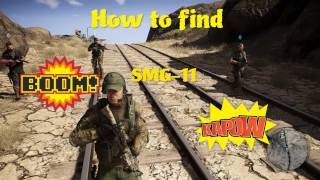 Ghost recon wildlands how to find the SMG11 [upl. by Arvie]