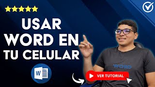 Cómo USAR Word en tu CELULAR  ​📄​ Guía de Word para Móvil ​​📱 [upl. by Sikras]