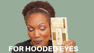 Hooded Eyes Eyeshadow Tutorial for BEGINNERS [upl. by Ecart]