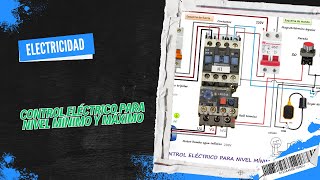 Control eléctrico para nivel mínimo y máximo [upl. by Ahtnamys]