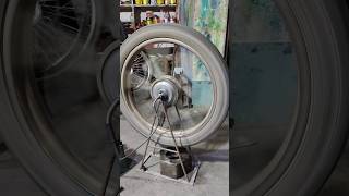 Electric bike using bicycle hub motor test  electric Bike rim electric bike [upl. by Dorian]