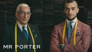 The Secrets Of A WellFitting Italian Suit  MR PORTER [upl. by Ayerdna]