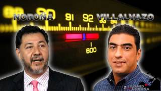 Dura entrevista de radio Fernández Noroña y Villalvazo  REFORMA LABORAL Noroñaluchaportodos [upl. by Ashely]