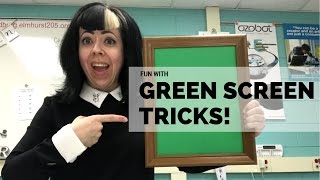 Green Screen Tricks for Students Using WeVideo Color Keying [upl. by Akelam]