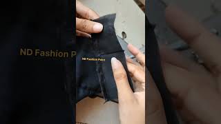 how to attach Hook Patti in blouse back neck very easy way blouse hookpatti blousebackneckdesign [upl. by Aronek511]