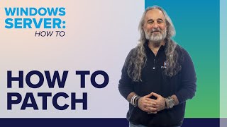 2 Ways to Patch on Windows Server 2022 [upl. by Conny]