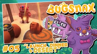 Game Ghosts Play Bugsnax EP 05  Launch Dinner amp Desert [upl. by Ynaffad]