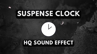 Supense Clock Ticking  Free SOUND FX NO Copyright [upl. by Amaryllis]