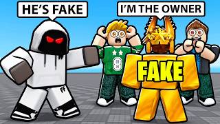 I Found A FAKE OWNER SCAMMING So I EXPOSED Him Roblox Blade Ball [upl. by Najram305]