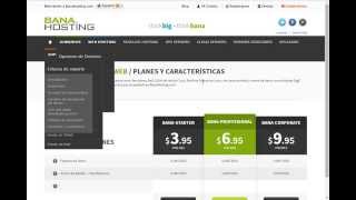 Compra host en BanaHosting y Compra Dominio en Godaddy [upl. by Valerio]