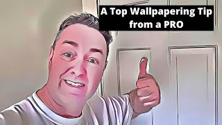 Wallpapering Tips  getting a tip from a professional [upl. by Frangos]