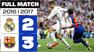 Real Madrid vs FC Barcelona 23 20162017 PARTIDO COMPLETO [upl. by Adnalahs]