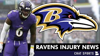 MAJOR Baltimore Ravens Injury News On Patrick Quen Kyle Hamilton amp Marlon Humphrey [upl. by Lesiram]