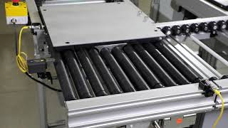 ERT 250 Conveyor  Edge Roller Technology for Pallet amp Tray Handling [upl. by Goebel]