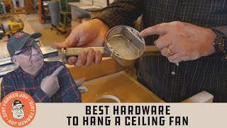 Best Hardware to Hang a Ceiling Fan [upl. by Vallonia]