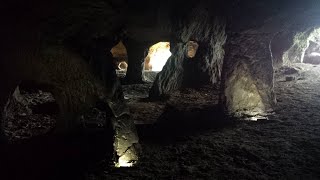 Exploring Frodsham Ancient Medieval Caves [upl. by Odnalra]