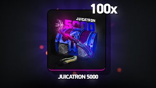 We opened 100X JUICATRON 5000 CASES ON CSGOROLL 2v2 [upl. by Anwad663]