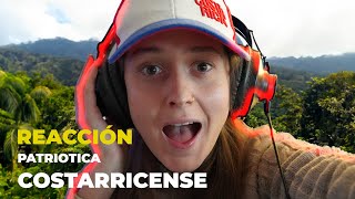 Reacción a la PATRIOTICA COSTARRICENSE 🇨🇷 Yo no envidio los GOCES DE EUROPA [upl. by Dunning189]