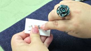 Using the Artistic Wire Hook and Eye Clasp Jig Set [upl. by Esilec]