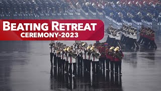 LIVE Beating Retreat Ceremony  2023 [upl. by Whitcomb]