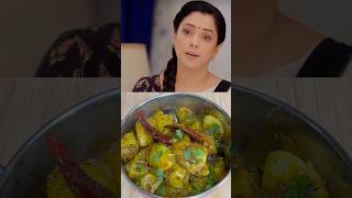 Pahadi Aalu Ke Gutke😋youtubeshorts food shorts [upl. by Airol]